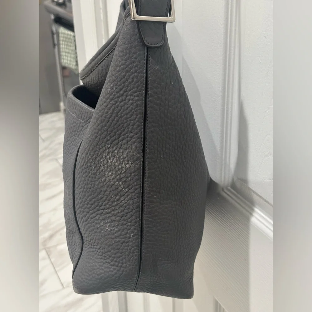 Coach Legacy Silver gray Leather Crossbody